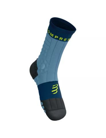  Vớ Thể Thao Compressport Pro Racing Socks Winter Trail - Denim/Poseidon 