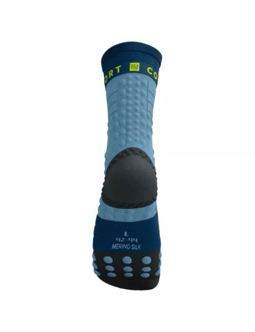  Vớ Thể Thao Compressport Pro Racing Socks Winter Trail - Denim/Poseidon 