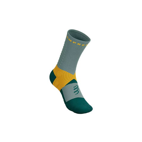  Vớ Thể Thao Compressport Ultra Trail Socks V2.0 - Slate Grey / Saffron 