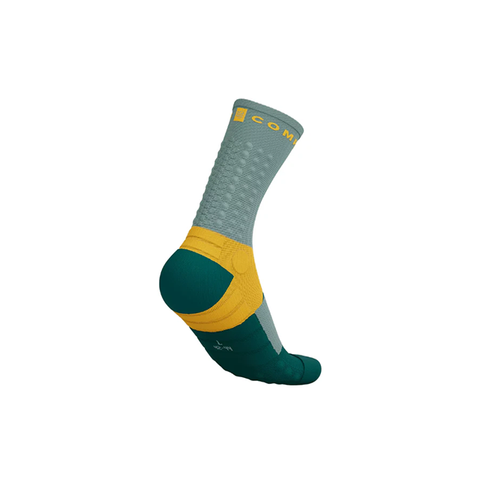  Vớ Thể Thao Compressport Ultra Trail Socks V2.0 - Slate Grey / Saffron 