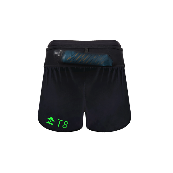  Quần Short Chạy Bộ Nam T8-AB Nutrition Custom Sherpa - Green Logo 