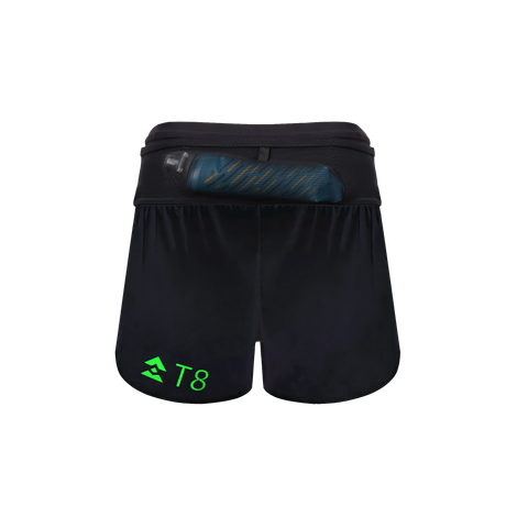  Quần Short Chạy Bộ Nam T8-AB Nutrition Custom Sherpa - Green Logo 
