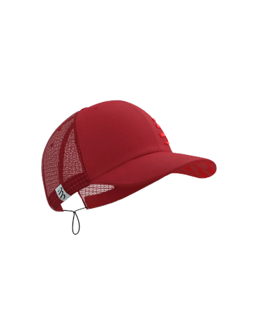  Nón Chạy Bộ Compressport Racing Trucker Cap - Samba Red 