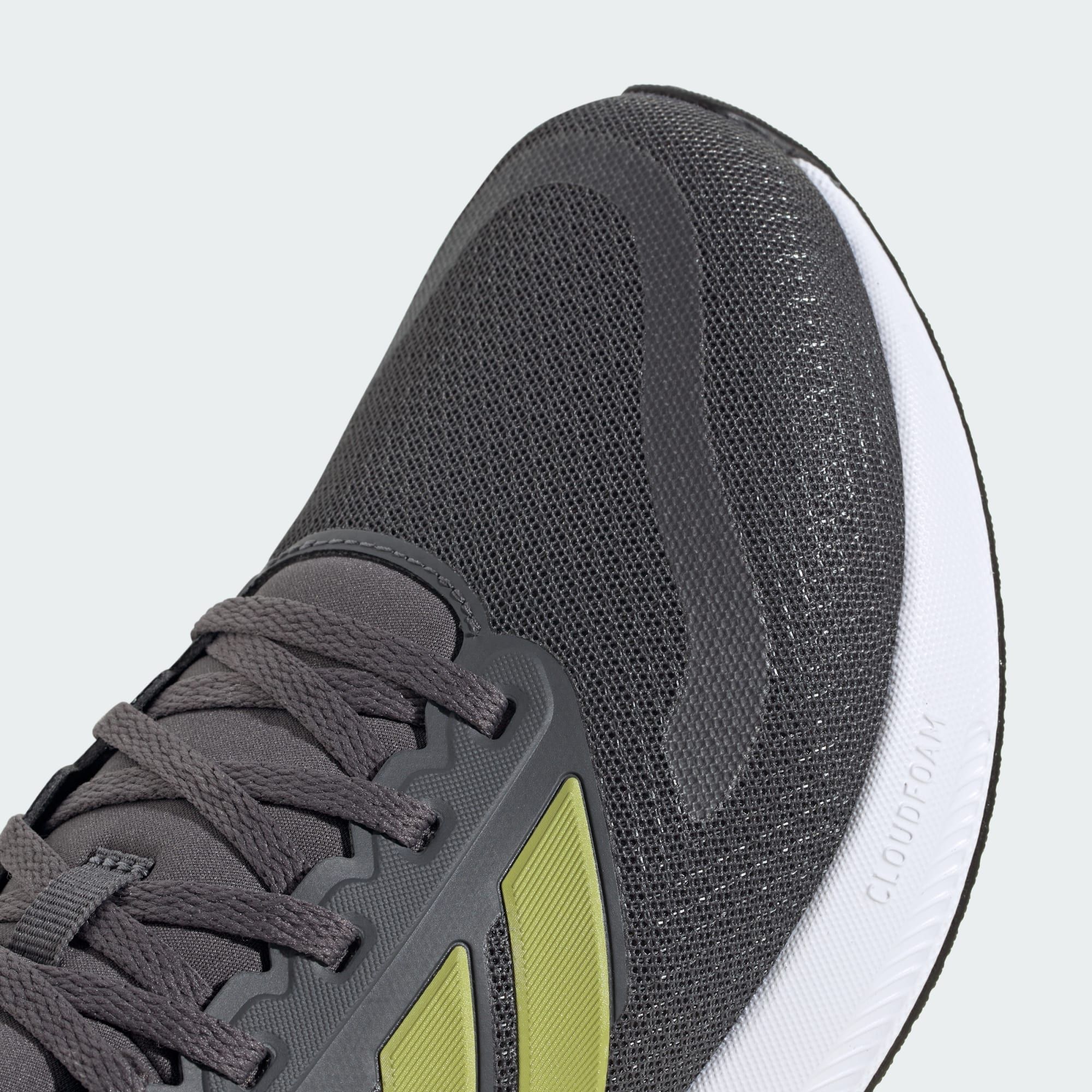  Giày Chạy Bộ Nam ADIDAS Runfalcon 5 Running - Grey Five/Preloved Lime/Cloud White 