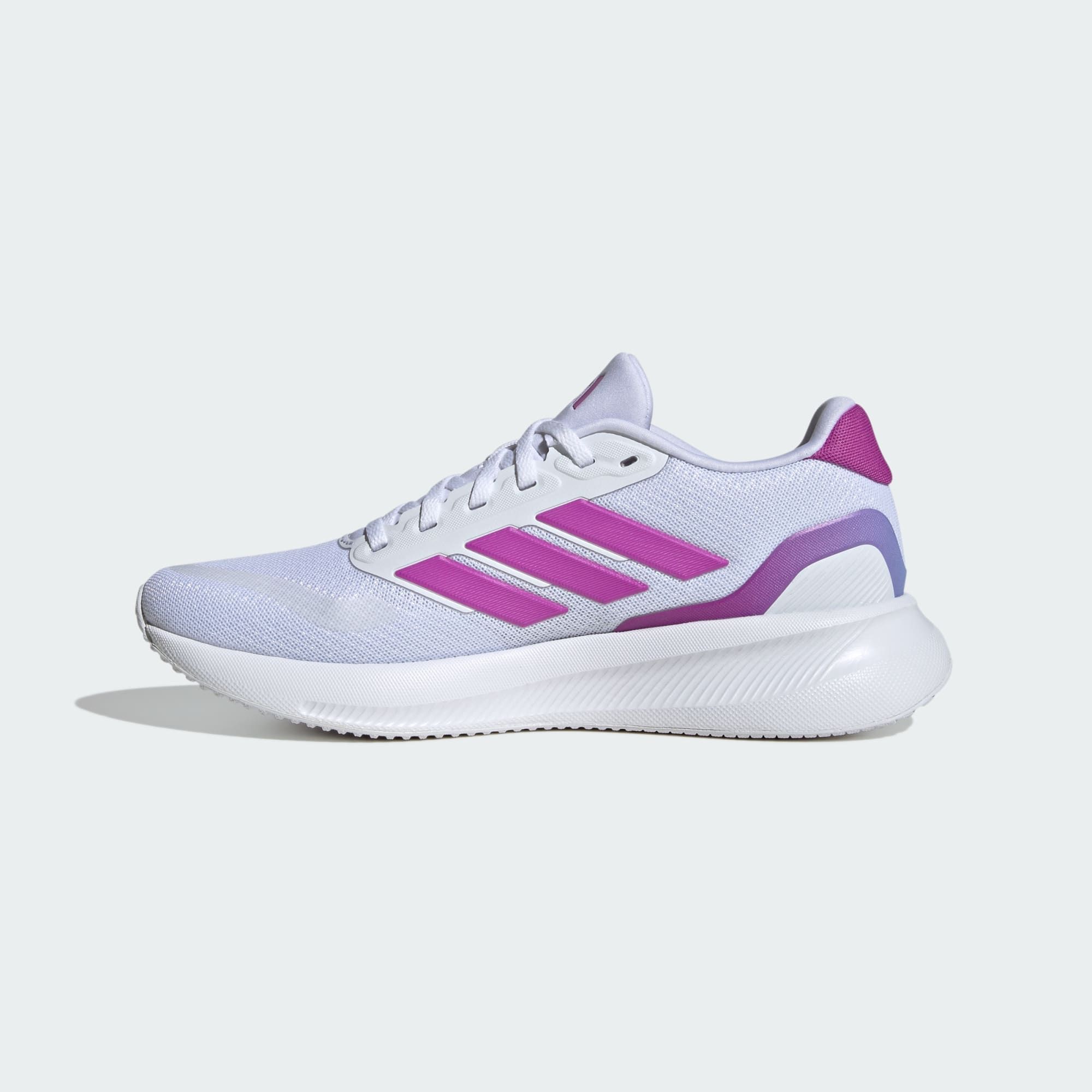  Giày Chạy Bộ Nữ ADIDAS Runfalcon 5 Running  - Cloud White / Purple Burst 