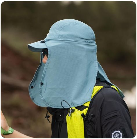  Mũ Che Gáy Chống Nắng Map Brother M3060 - Xanh Dương 