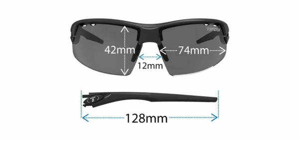  Kính Thể Thao Tifosi Optics Crit Single Lens - Matte Black 