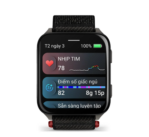  Đồng Hồ GPS Garmin  Venu X1 - Black with Slate Titanium 