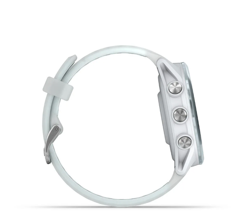  Đồng Hồ Thông Minh Garmin Forerunner 570, 42MM WiFi GPS - Cloud Blue Aluminum with Translucent Whitestone/Cloud Blue Band 