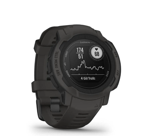  Đồng Hồ Thông Minh Garmin Instinct 2 Standard Edition 45mm - Graphite 