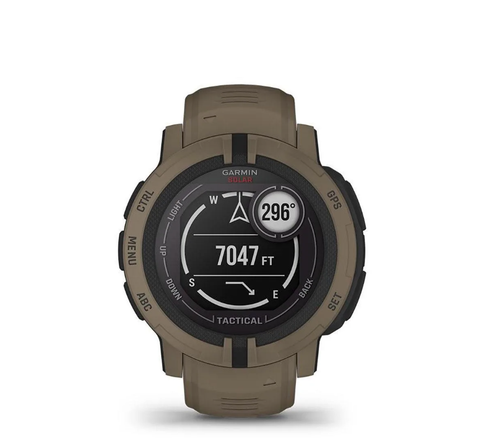  Đồng Hồ Thông Minh Garmin Instinct 2 Solar, Tactical Edition 45mm - Coyote Tan 