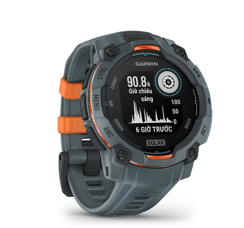  Đồng Hồ Thông Minh Garmin Instinct 3 45mm Solar - Twilight with Twilight Band 