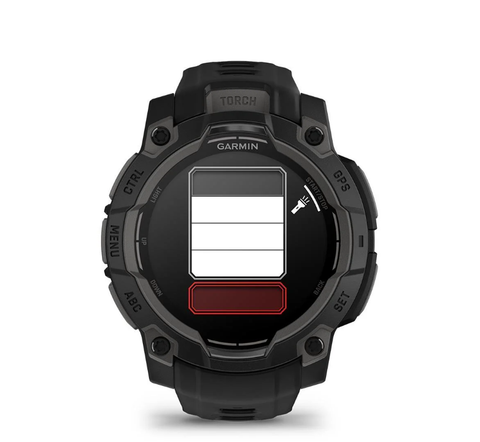  Đồng Hồ Thông Minh Garmin Instinct 3 45mm Amoled - Black with Black Band 