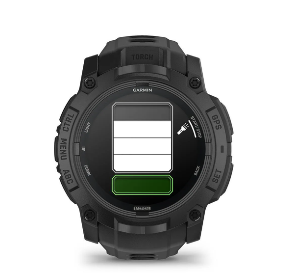 Đồng Hồ Thông Minh Garmin Instinct 3 Tactical AMOLED 50mm - Black with Black Band 