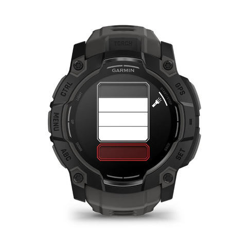  Đồng Hồ Thông Minh Garmin Instinct 3 50mm Amoled - Black with Charcoal Band 