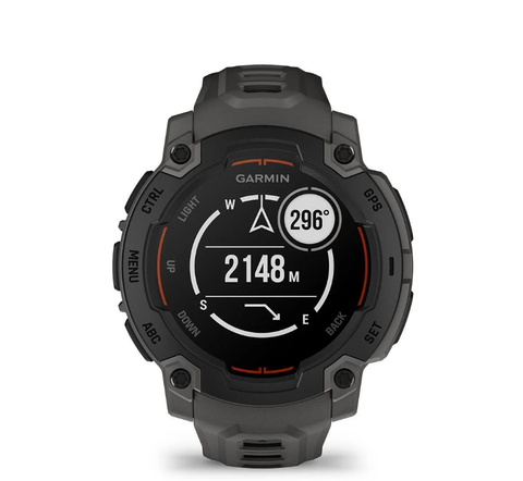  Đồng Hồ Thông Minh Garmin Instinct E 45mm - Black with Charcoal Band 