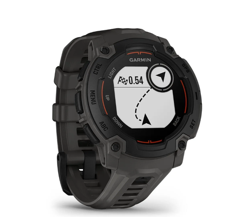  Đồng Hồ Thông Minh Garmin Instinct E 45mm - Black with Charcoal Band 
