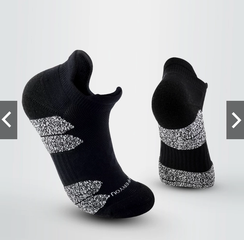  Tất/Vớ Cổ Ngắn Upper You Light Cushion SPM2006 - Đen 