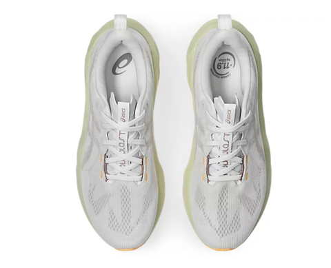  Giày Chạy Bộ Nam Asics Novablast 5 - White/Fawn 