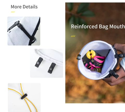  Túi Đựng Gậy Aonijie E4433 Trail Running - White 