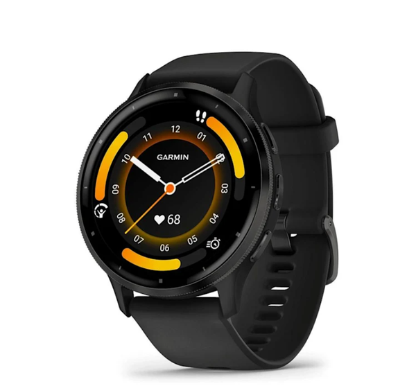  Đồng Hồ GPS Garmin Venu 3 - Slate Stainless Steel Bezel 
