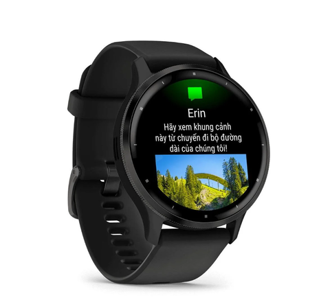  Đồng Hồ GPS Garmin Venu 3 - Slate Stainless Steel Bezel 