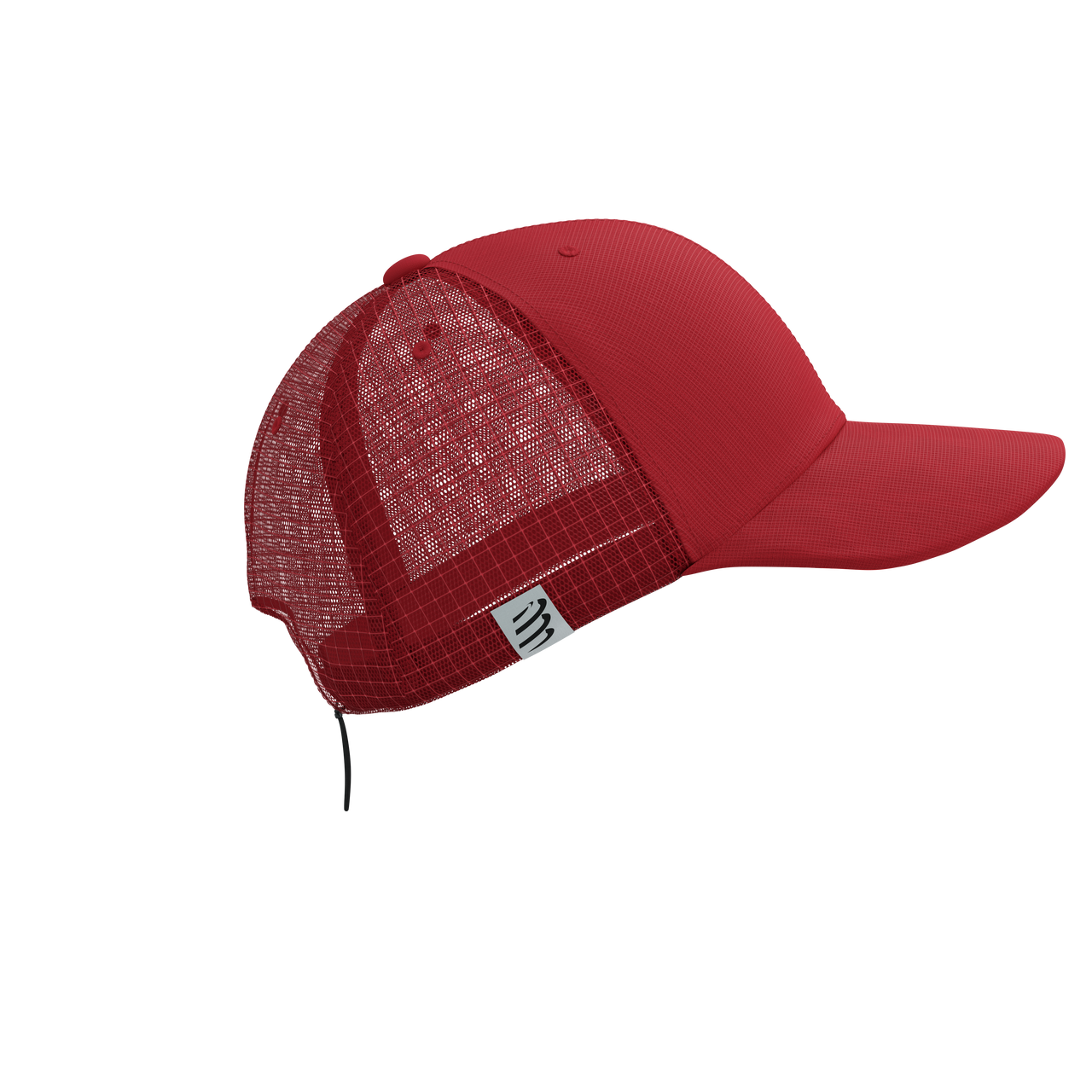 Nón Chạy Bộ Compressport Racing Trucker Cap - Samba Red 