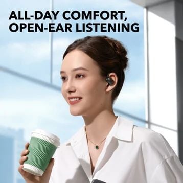  Tai Nghe Bluetooth Thể Thao Soundcore AeroFit 2 - Xanh Lá 