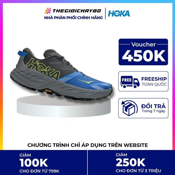  Giày Chạy Địa Hình Nam Hoka Speedgoat 7 - Outer Orbit / Virtual Blue 
