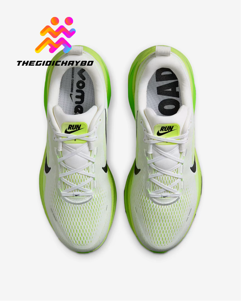  Giày Chạy Bộ Nam Nike Vomero 18 Road Running - White/Electric Green/Volt/Black 