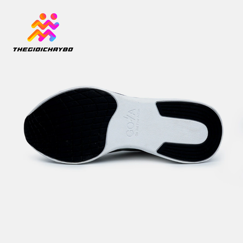  Giày Chạy Bộ Goya Strides 3 - Màu Trắng Kem 