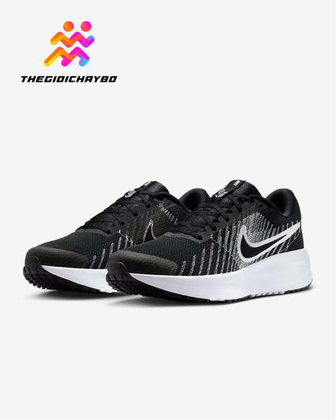  [MUA 1 ĐÔI GIẢM 35%, MUA 2 ĐÔI GIẢM 50%] Giày Chạy Bộ Nam Nike Run Defy Road Running - Black / White 