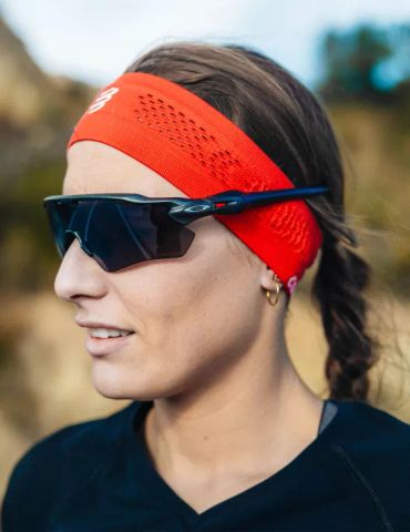  Băng Đô Thể Thao Compressport Thin Headband On/Off Uniq Size -  Persian Red 