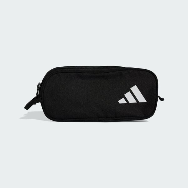  [QUÀ TẶNG] Túi Đựng Bút Adidas Hai Khóa Kéo - Black / White 