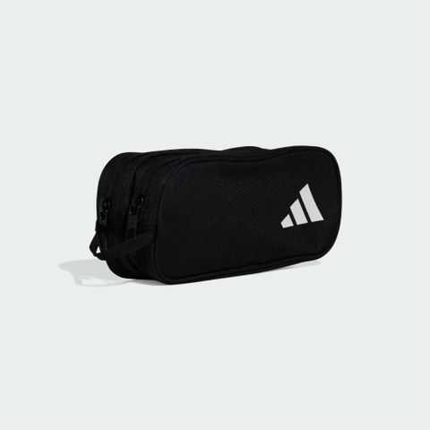  [QUÀ TẶNG] Túi Đựng Bút Adidas Hai Khóa Kéo - Black / White 