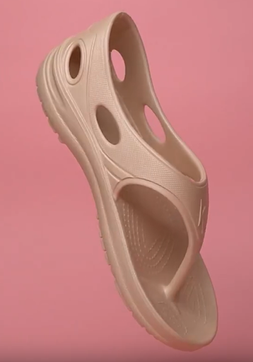  Dép Chạy Bộ Có Quai Goya Sandal Plus - Trắng Kem 