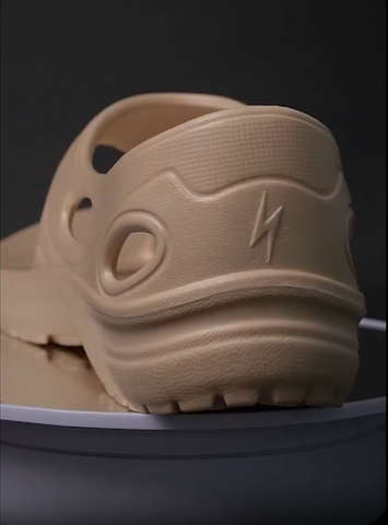  Dép Chạy Bộ Có Quai Goya Sandal Plus - Trắng Kem 