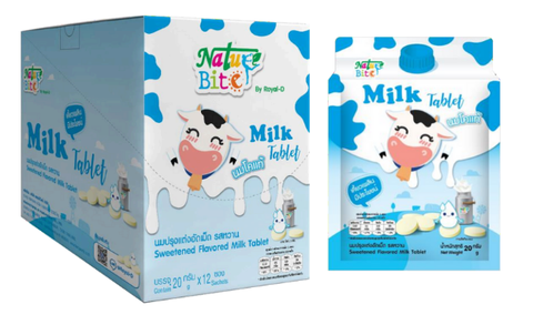 Kẹo Sữa Bò Royal-D Natural Bite -  Vị Sữa Tự Nhiên (HÀNG TẶNG) 