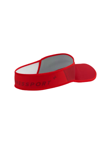  Nón Chạy Bộ Compressport Visor Ultralight - Samba Red 