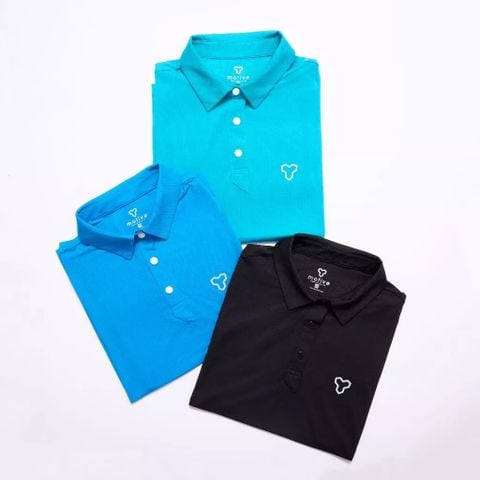  Áo Thun Polo Thể Thao Nam Motive Cổ Trụ Cao Cấp TO3P - Blue 
