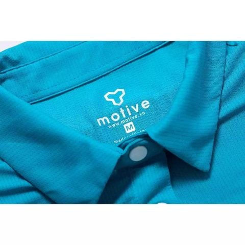  Áo Thun Polo Thể Thao Nam Motive Cổ Trụ Cao Cấp TO3P - Blue 