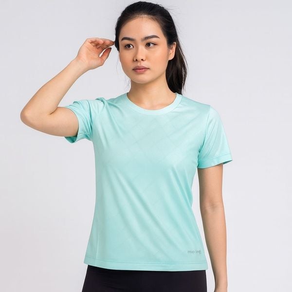  Áo Chạy Bộ Nữ Motive T-SHIRT OMBRE TM114 - Light Blue 