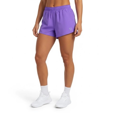  Quần Chạy Bộ Motive Short Training With Zipper Ver 2 SM206 - VIOLET 