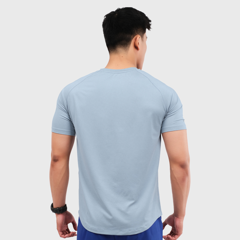  Áo Training T-Shirt Chạy Bộ Nam Motive TM104 - BLUE LIGHT 