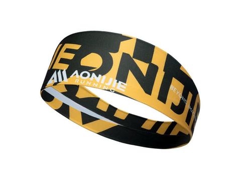  Băng Đô Thể Thao Aonijie E4431 Thấm Hút Tốt, Siêu Mỏng Nhẹ - Yellow/Black 