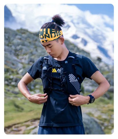  Băng Đô Thể Thao Aonijie E4431 Thấm Hút Tốt, Siêu Mỏng Nhẹ - Yellow/Black 