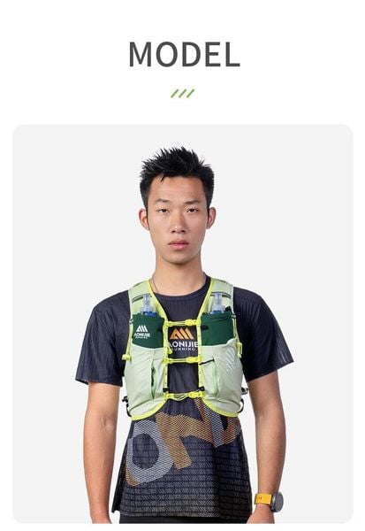 Vest Nước Chạy Bộ Aonijie C9116 Dung Tích 10L - Green