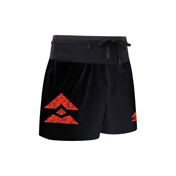  Quần Short Chạy Bộ Nam T8 Custom Sherpa - Orange Logo 