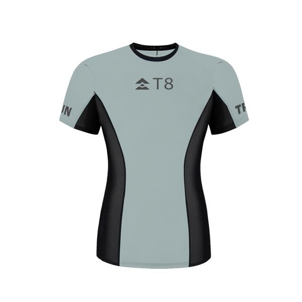  Áo Chạy Bộ Nữ T8 Women Iced Tee - Silver Blue 