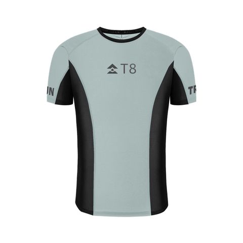  Áo Chạy Bộ Nam T8 Men Iced Tee - Silver Blue 